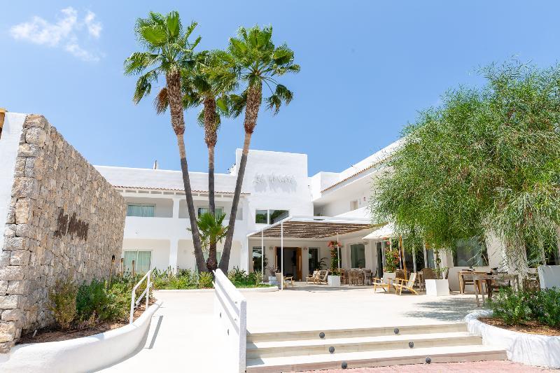 Hotel Boutique & Spa Las Mimosas Ibiza (Adults Only) サンアントニオアバド エクステリア 写真